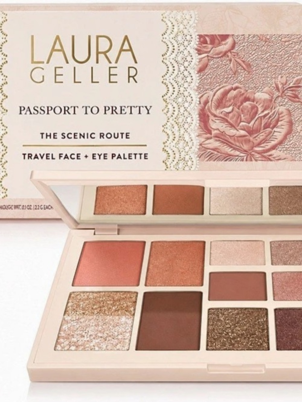 Laura Geller Passport to Pretty The Scenic Route Travel Face & Eye Palette Face